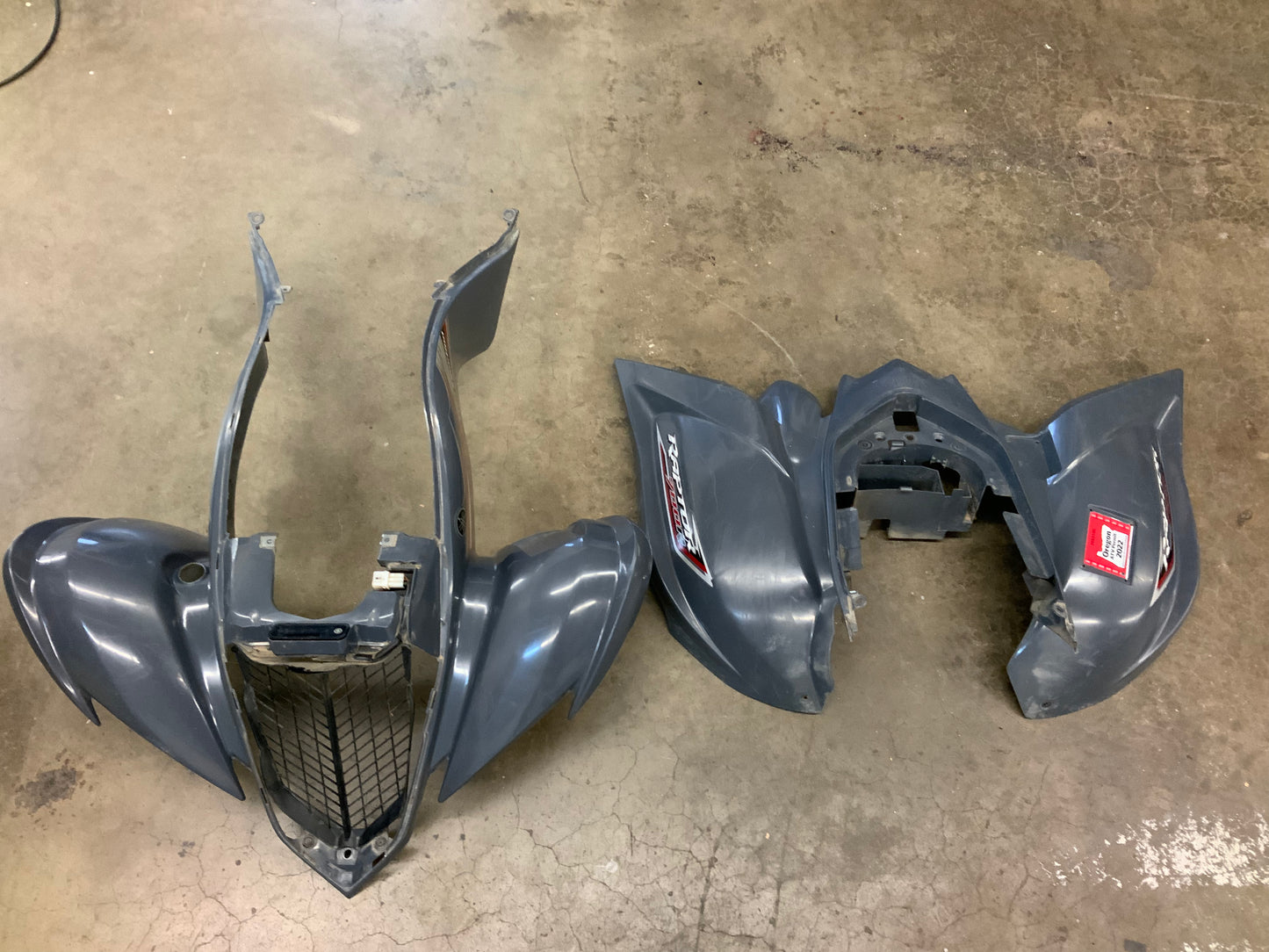 2008 YAMAHA RAPTOR 700 R FRONT & REAR PLASTICS