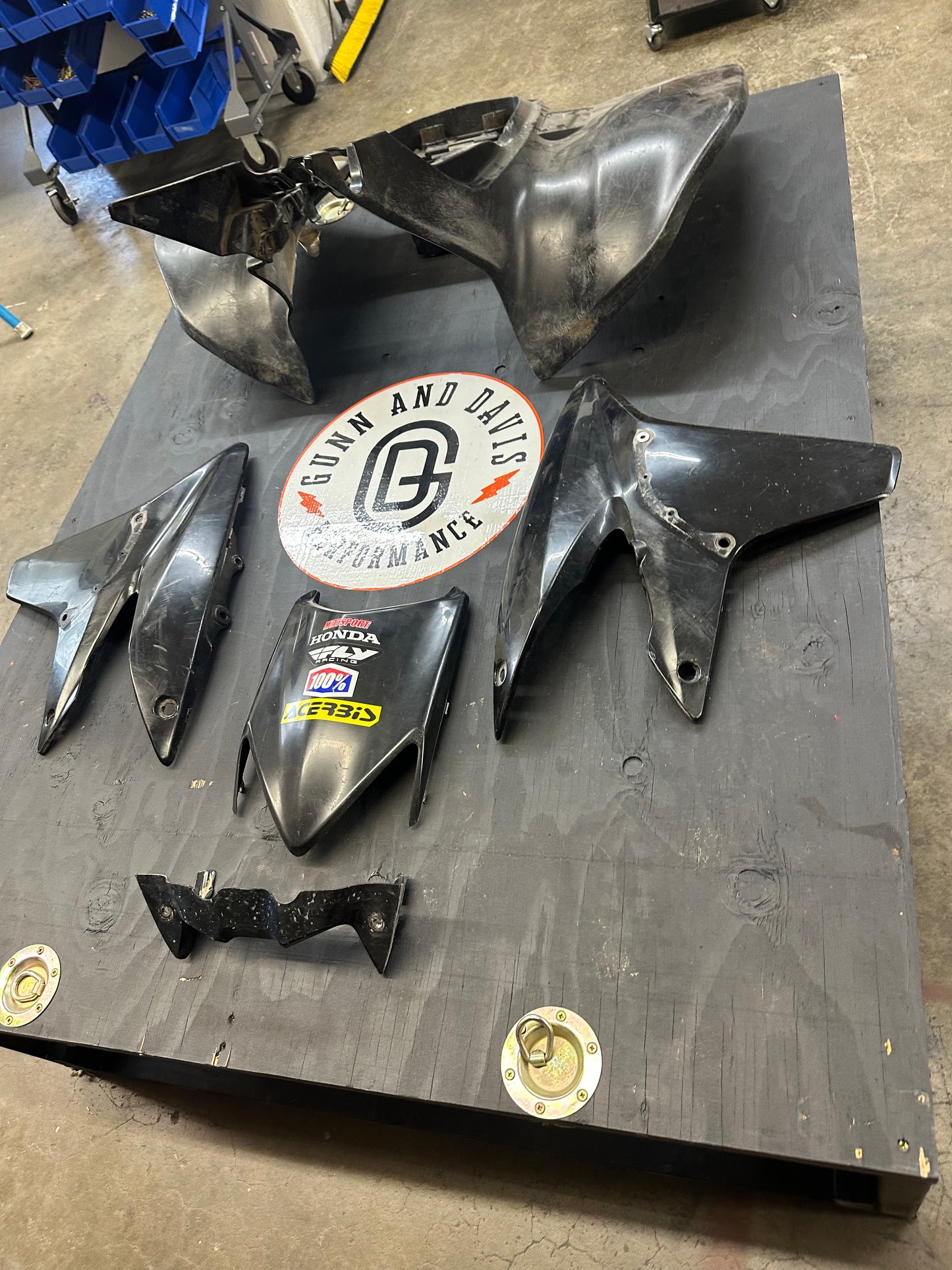 2005 HONDA TRX450R PLASTICS KIT