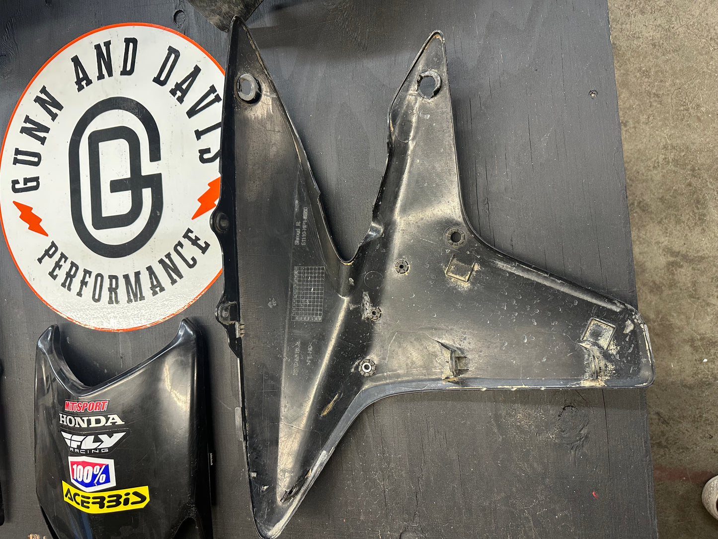 2005 HONDA TRX450R PLASTICS KIT