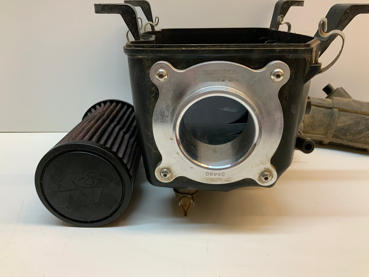 2008 YAMAHA RAPTOR 700R AIR BOX AND K&N AIR FILTER