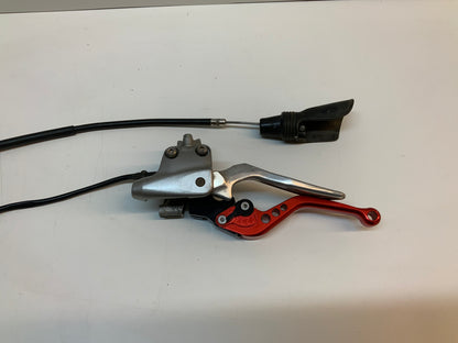 2008 YAMAHA RAPTOR 700R BRAKE LEVER, BRAKE WIRE, AND CLUTCH CABLE