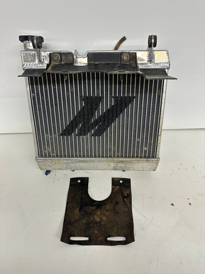 2005 HONDA TRX450R MISHIMOTO RADIATOR WITH FAN