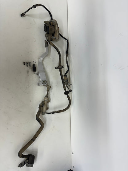 2005 HONDA TRX450R REAR BRAKE ASSEMBLY