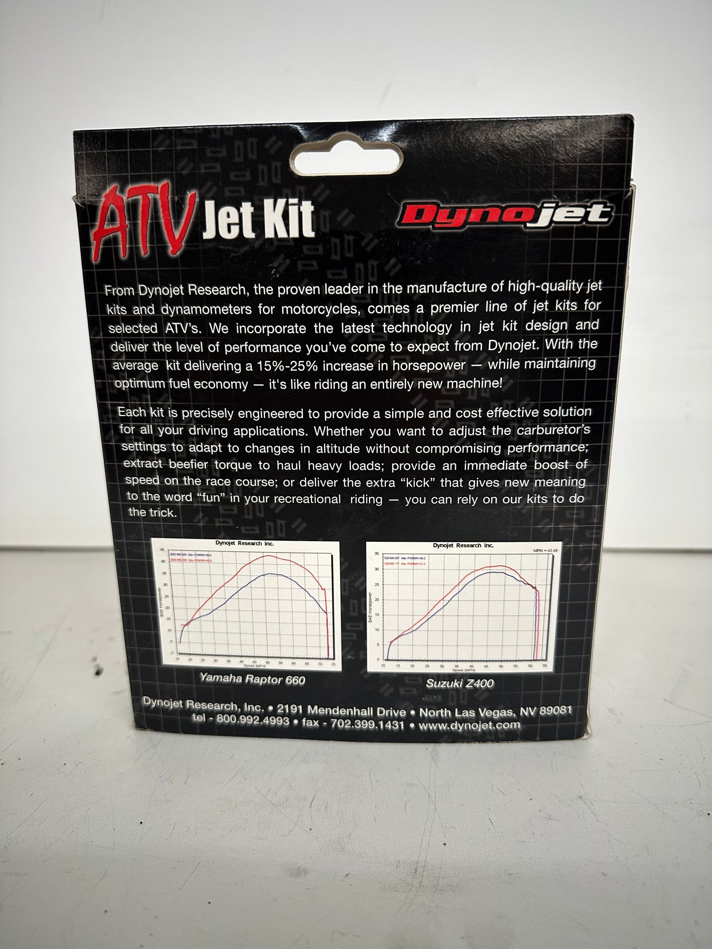 2005-2008 LT-Z400 DYNO JET KIT