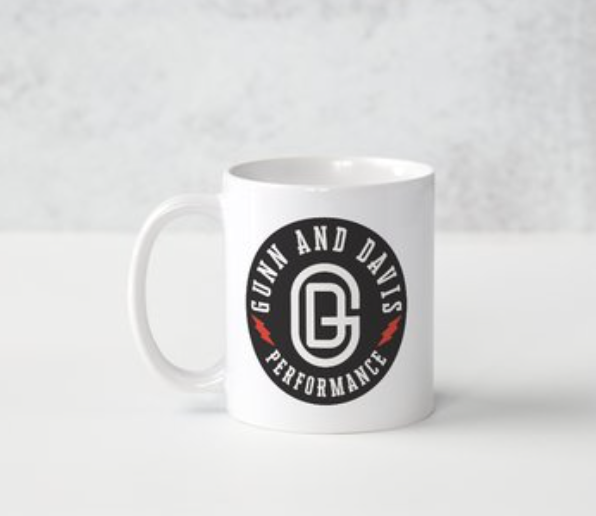 GUNN & DAVIS PERFORMANCE LOGO MUG