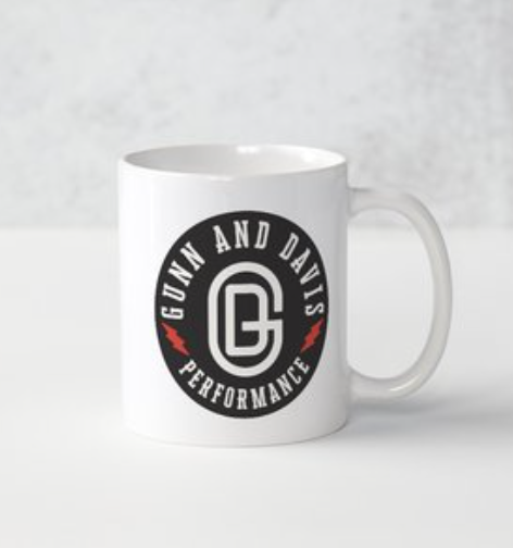 GUNN & DAVIS PERFORMANCE LOGO MUG