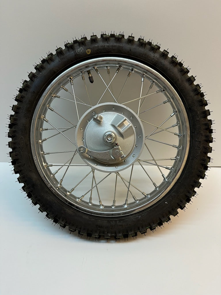 HONDA CRF110 STOCK COMPLETE WHEEL SET