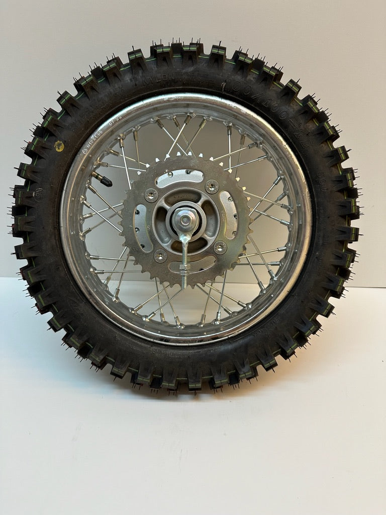 HONDA CRF110 STOCK COMPLETE WHEEL SET